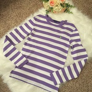 Ralph Lauren Sport Striped Long Sleeve Tee